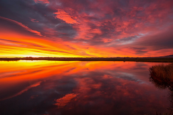 Sunrise in Sheridan--October 2014-